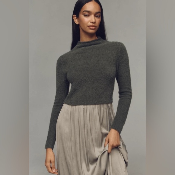 NWT/Anthropologie Twofer Maxi Dress - Picture 3 of 7